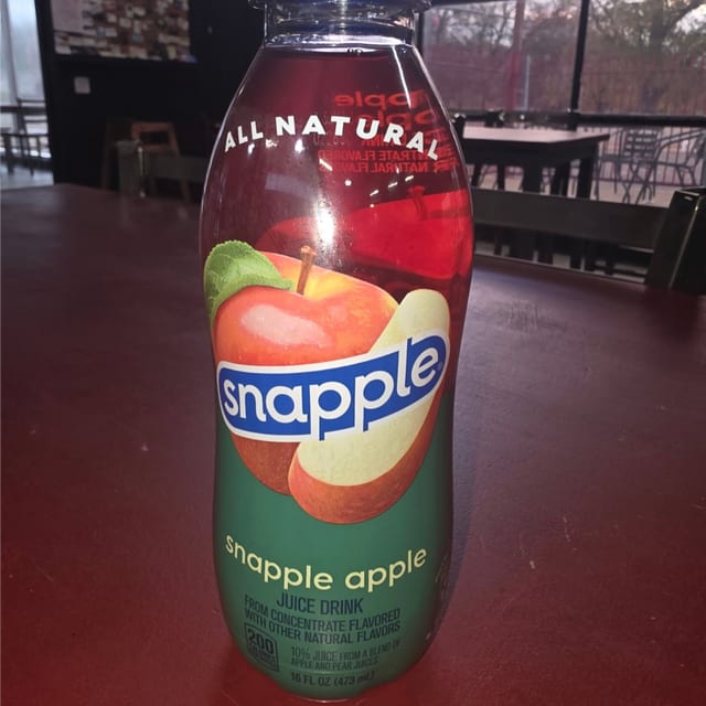 Snapple Tea.